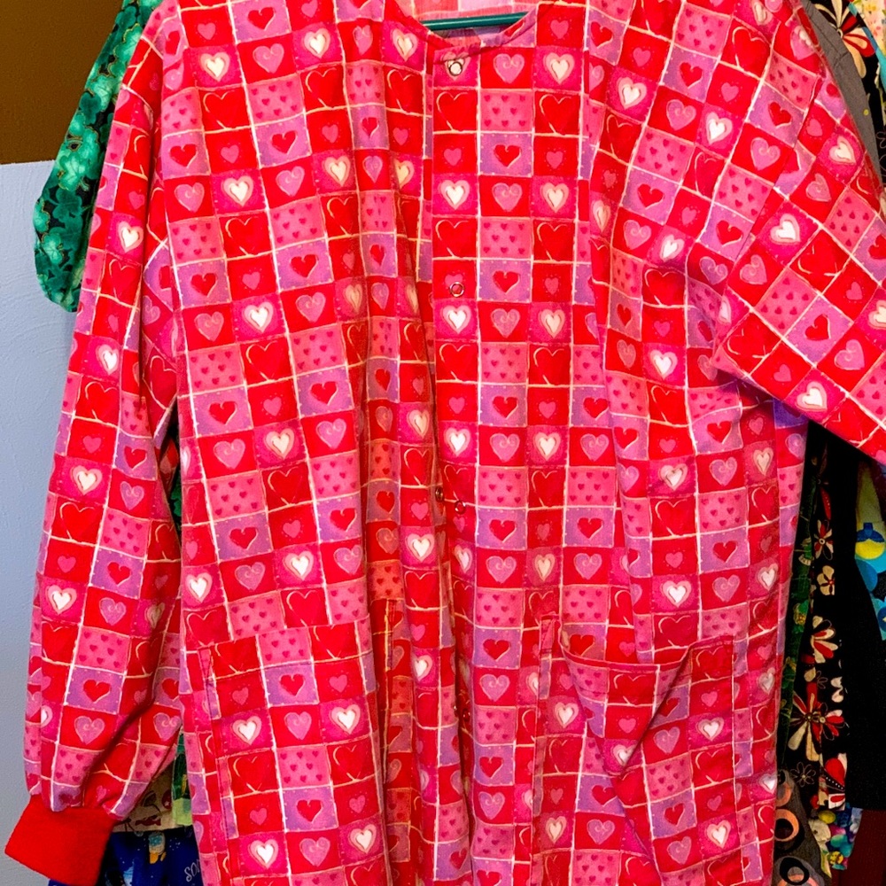 Scrub jacket